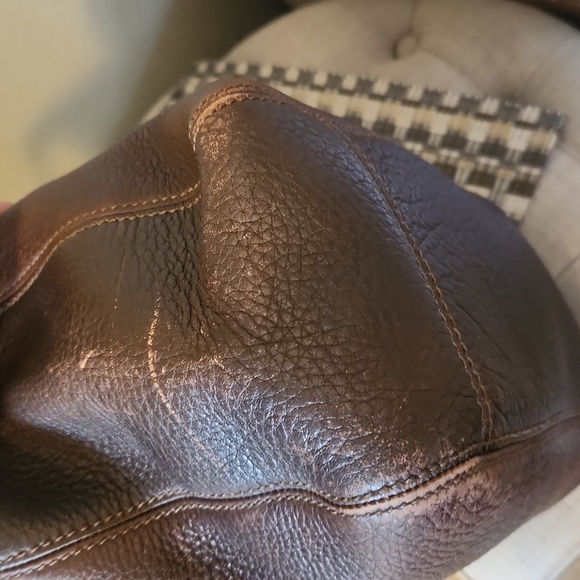 Coach Brown Leather Shoulder Bag - Picture 6 of 13